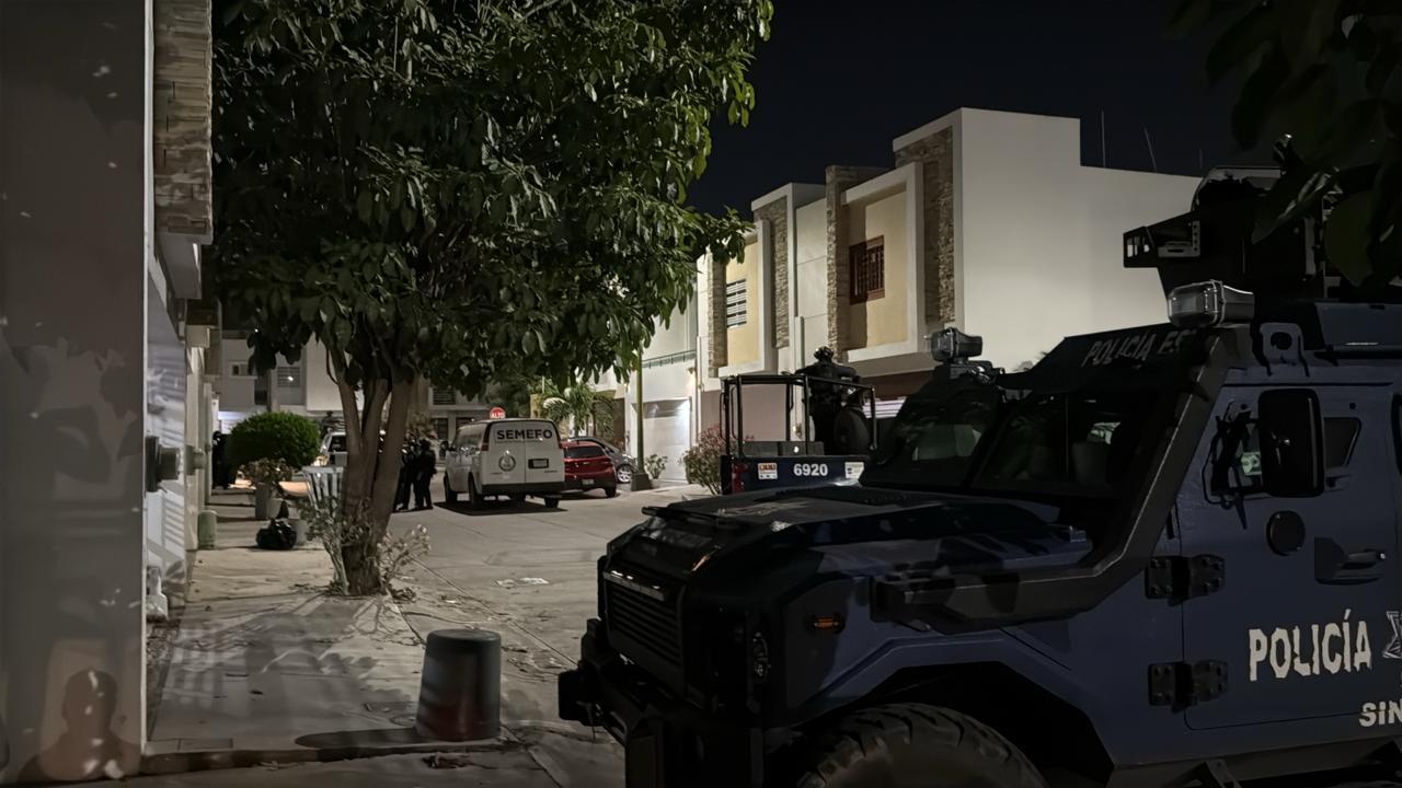 $!Abaten a uno y detienen a cinco civiles en Culiacán tras operativo en Espacios Barcelona