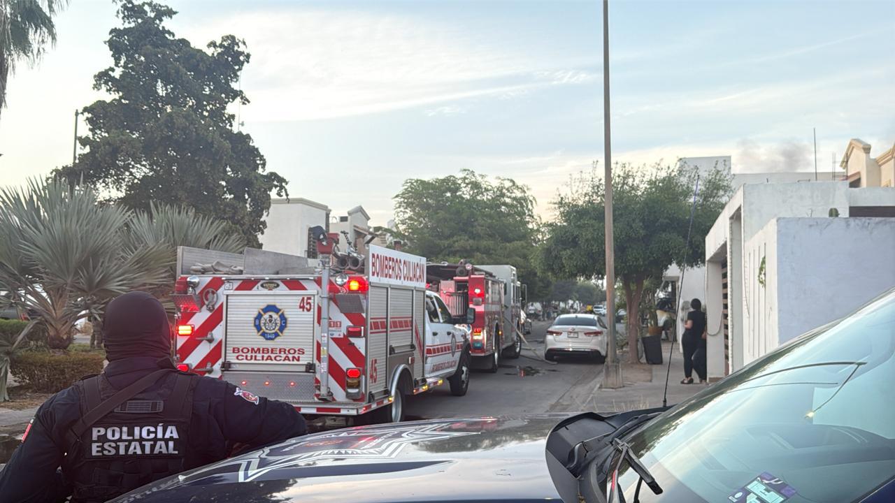 $!Vandalizan vivienda en Stanza Cantabria, en Culiacán; impactan vehículo y le prenden en fuego