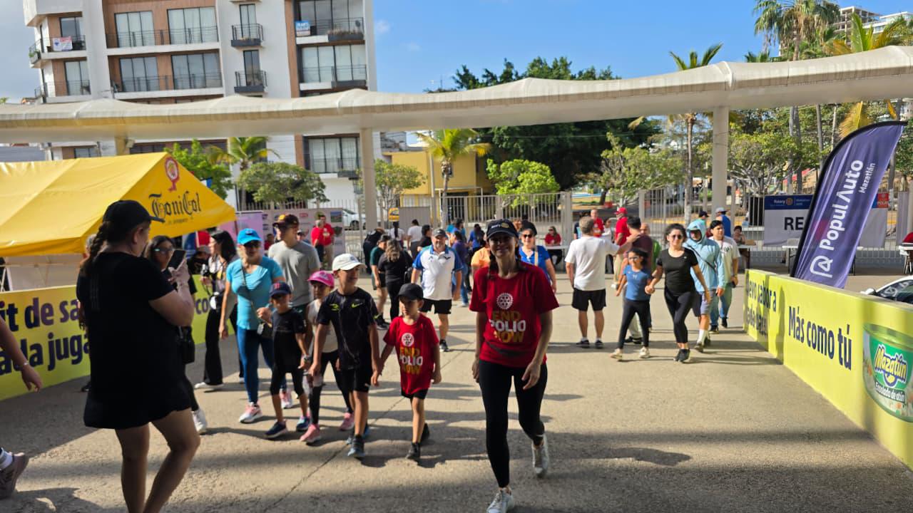 $!Club Rotario Mazatlán recauda fondos en ‘Walkathon’ 2026 en el estadio Teodoro Mariscal