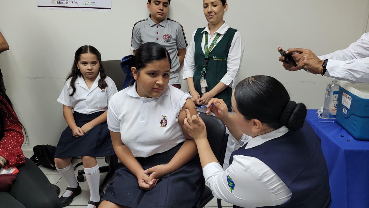 $!Arranca campaña de vacunación de virus del papiloma humano en Sinaloa