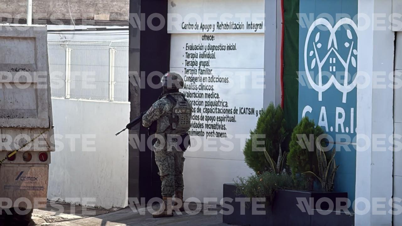 $!Ataque a balazos a un centro de rehabilitación en la colonia Revolución, en Culiacán, deja un herido