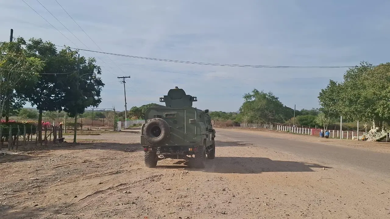 $!Mantienen despliegue militar rumbo a El Verde, Concordia, en busca de mineros privados de la libertad