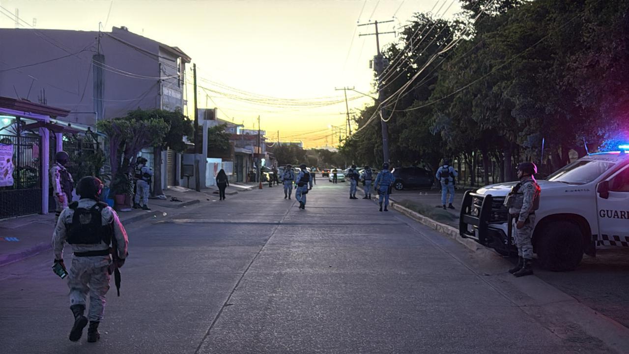 $!Ataque a balazos deja un herido frente a canchas de la Lombardo Toledano, en Culiacán