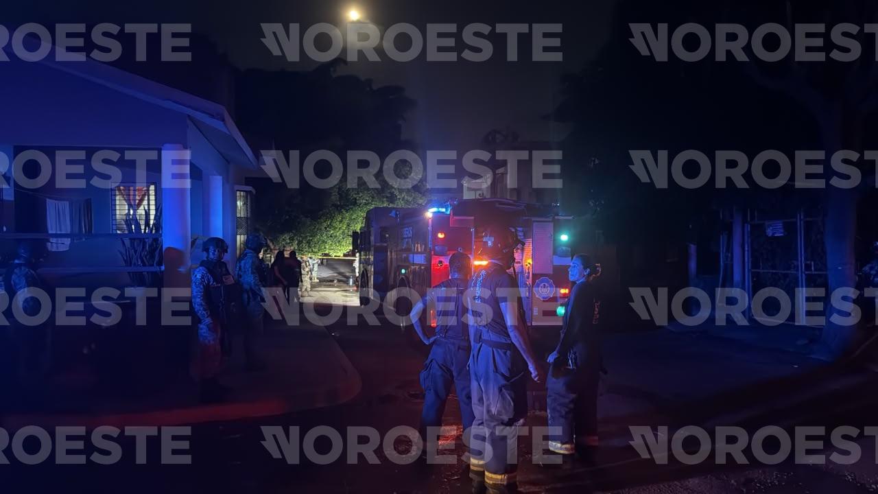 $!Vandalizan y balean una vivienda en Juntas del Humaya, en Culiacán