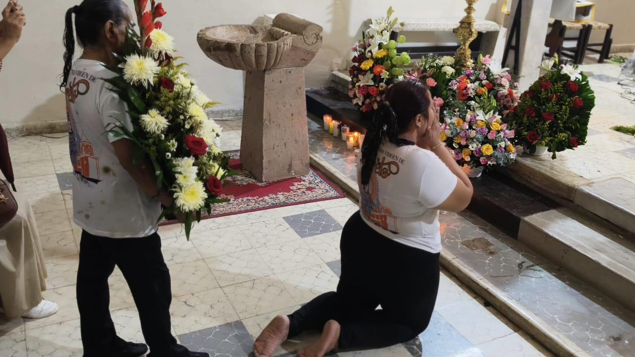 $!Kenia Lizeth ‘paga’ manda a la Virgen de Loreto al recibir una segunda oportunidad de vida