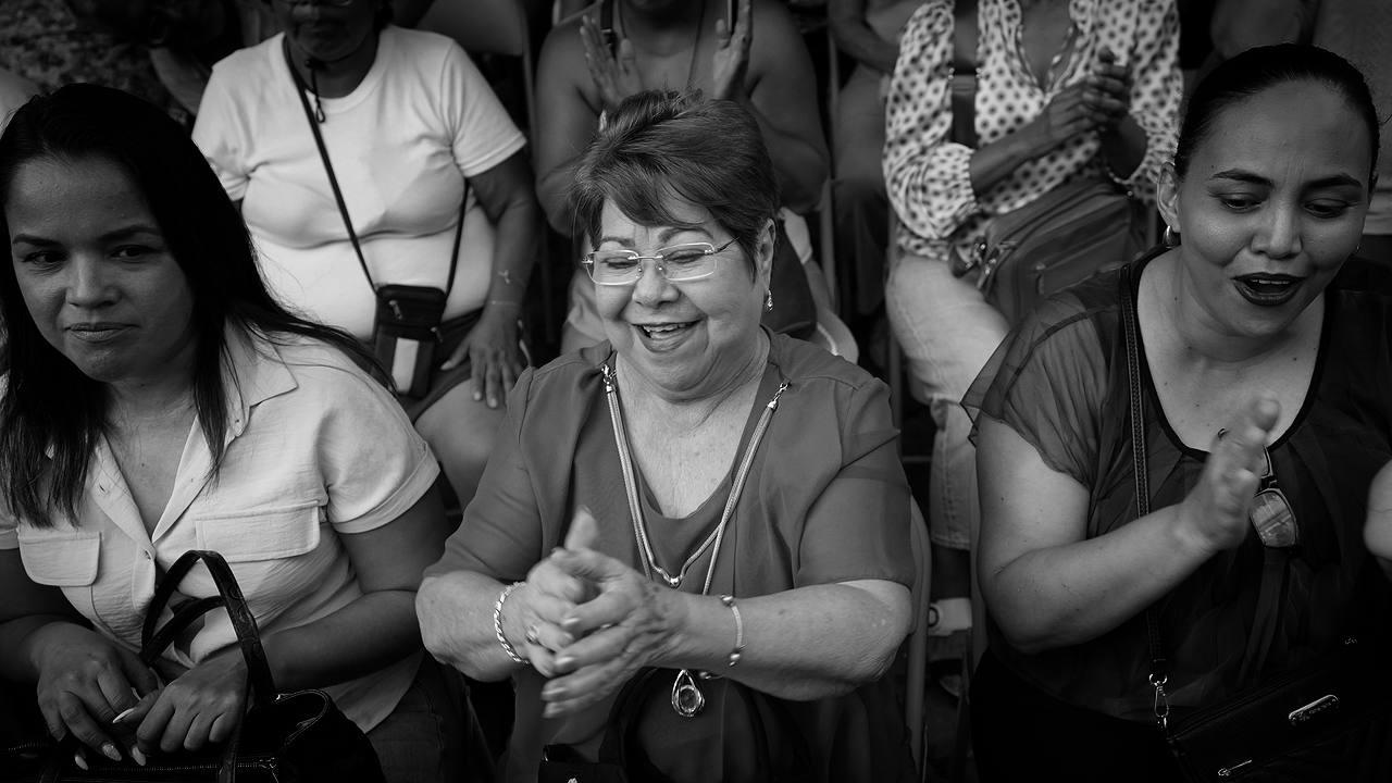 $!Los asistents disfrutaron de la música.