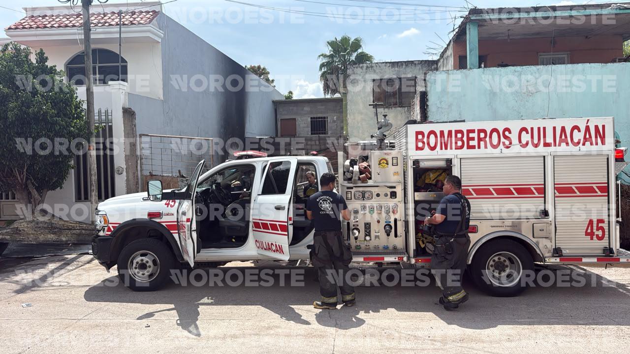 $!Incendio consume vivienda de adulto mayor en Tierra Blanca, en Culiacán; pide apoyo
