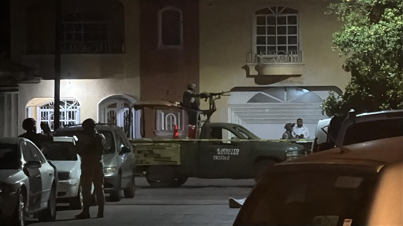 $!Asesinan a balazos a un hombre en Villa Satélite, en el sector El Barrio de Culiacán