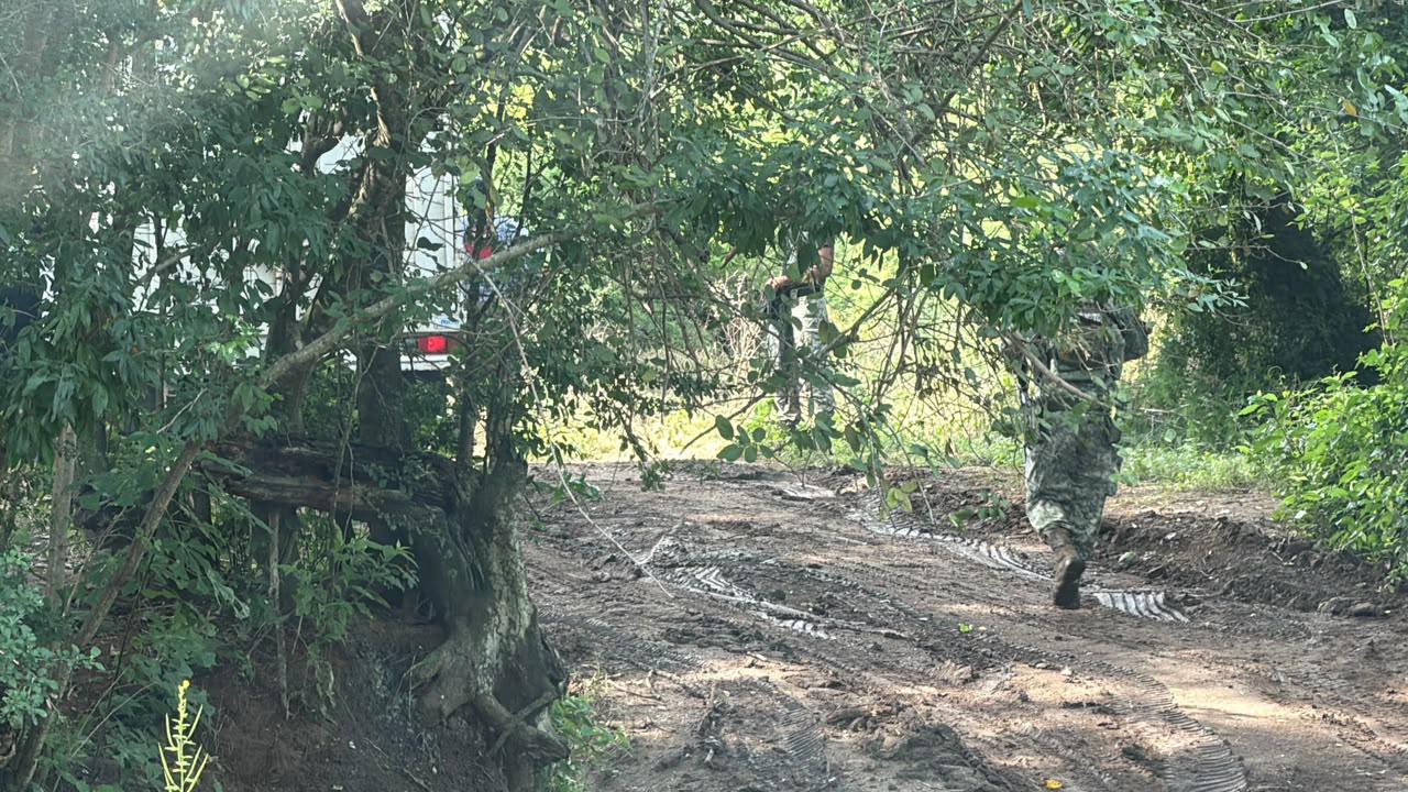 $!Tras constatar labores de búsqueda en predio de El Verde, colectivo da voto de confianza a FGR