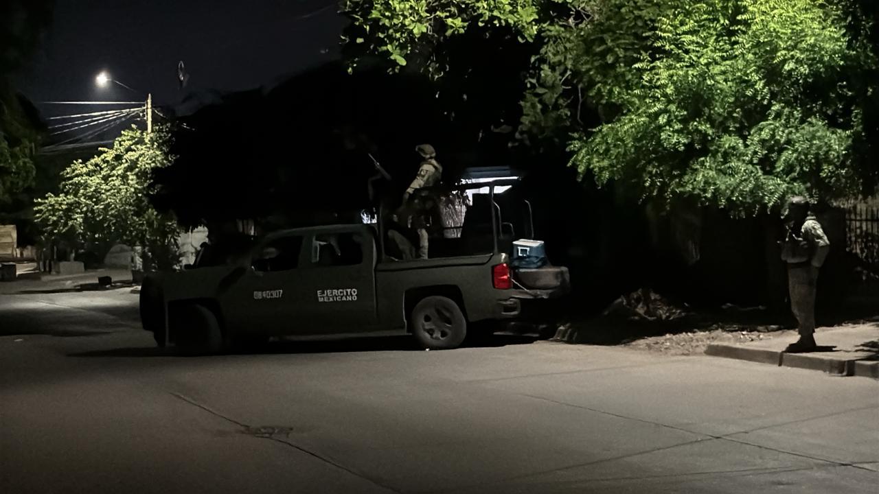 $!Asesinan a un hombre cerca de la Novena Zona Militar en Culiacán