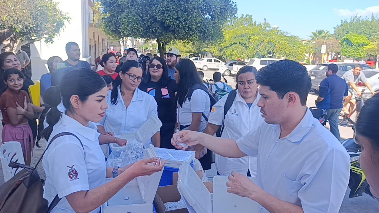 $!Amplían cobertura de vacunación contra el sarampión en Escuinapa, el municipio con más casos