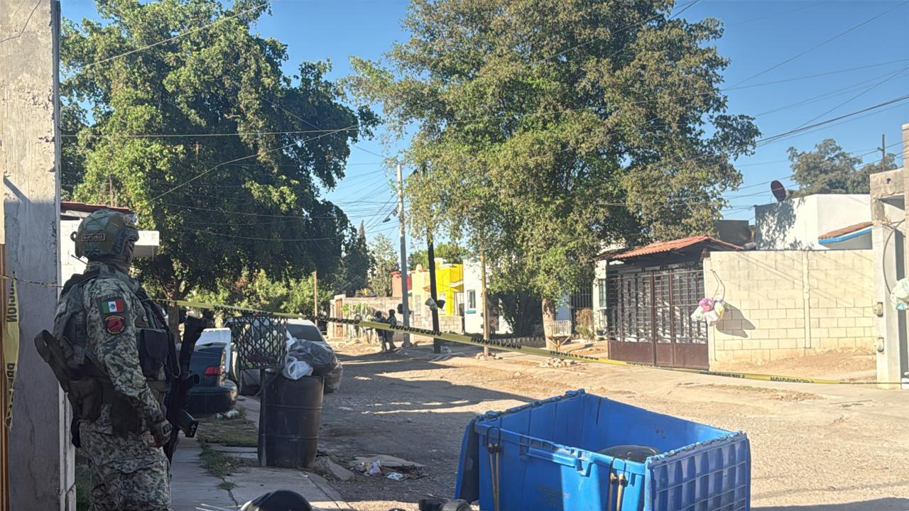 $!Ataque armado deja un muerto y un herido dentro de una vivienda en Rincón del Parque, en Culiacán