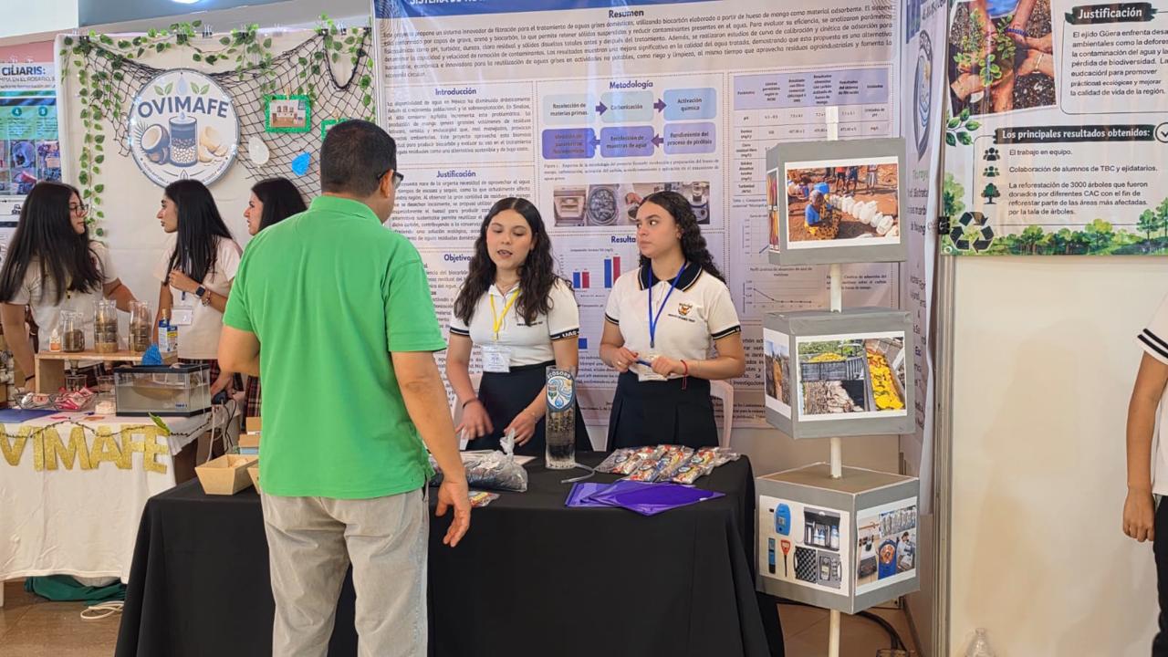 $!Proyectos de estudiantes de Rosario logran el pase a la ExpoCiencias Nacional 2026