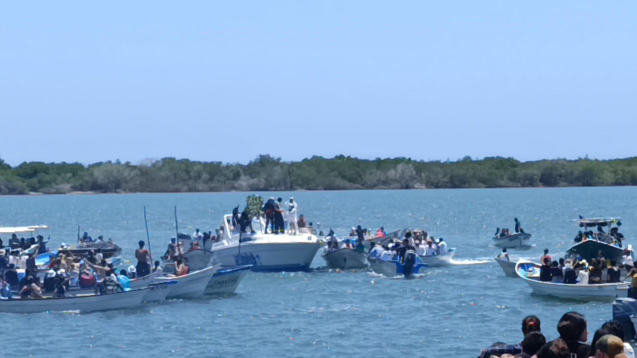 $!Celebran en Teacapán el Día de la Marina Nacional