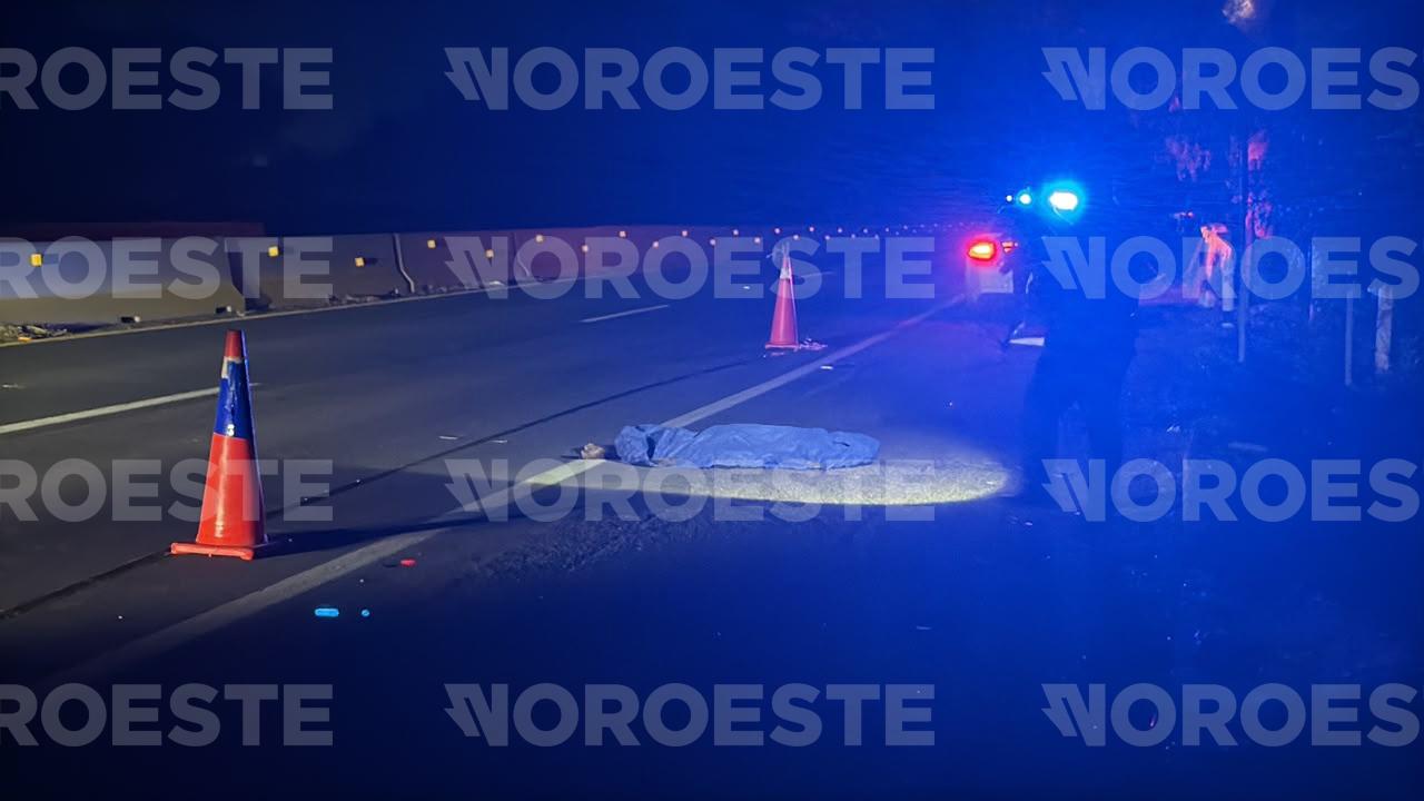 $!Muere un hombre arrollado por La Costerita, a la altura de Aguaruto, en Culiacán