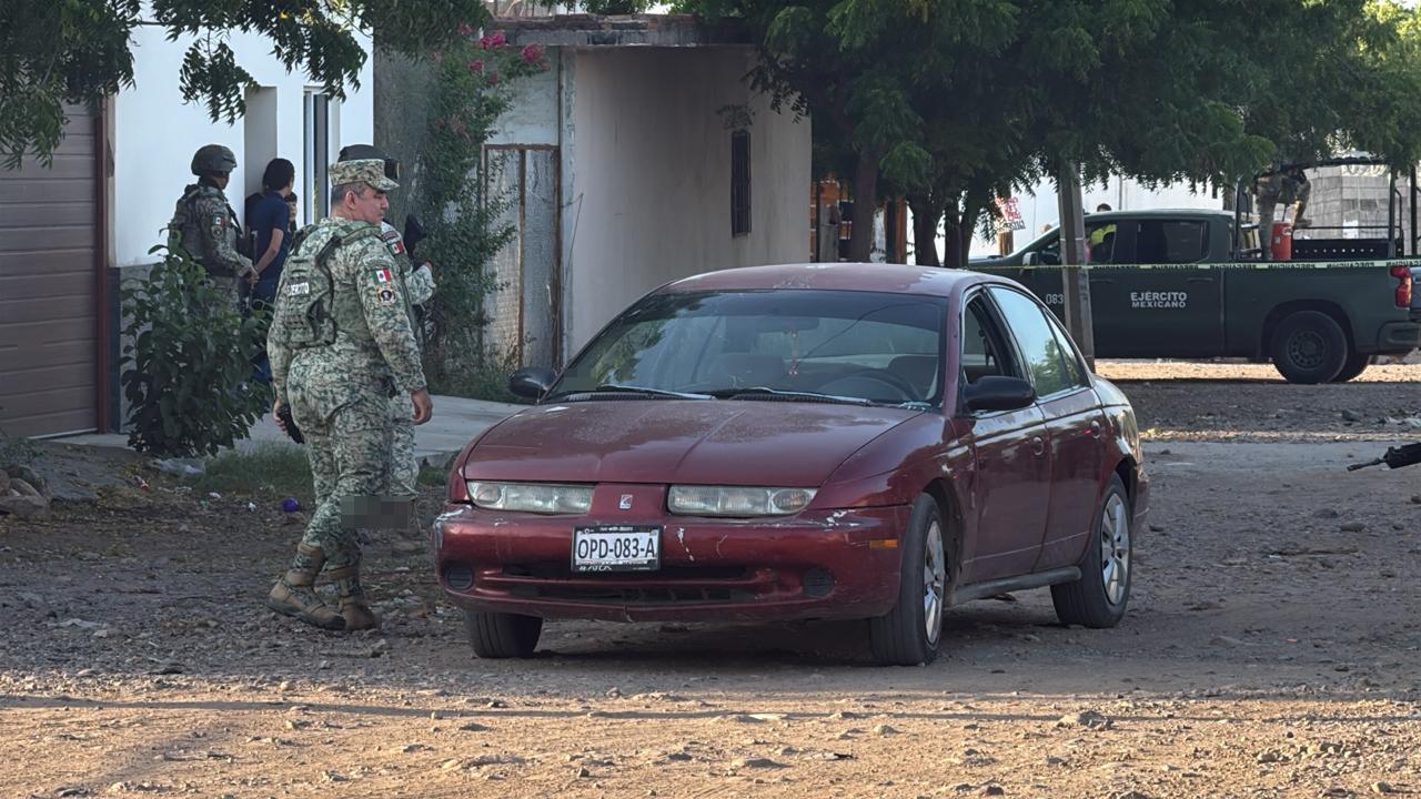 $!Dos ataques armados dejan un hombre sin vida y otro herido en la colonia Esthela Ortiz, en Culiacán