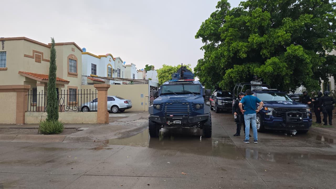 $!Cinco abatidos y un agente estatal herido durante enfrentamiento en Urbivilla del Cedro, en Culiacán
