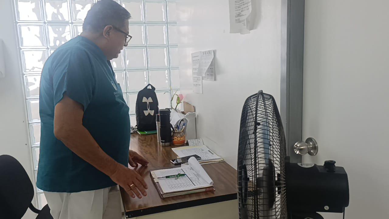 $!Hospital IMSS Bienestar de Escuinapa opera algunas áreas sin aire acondicionado
