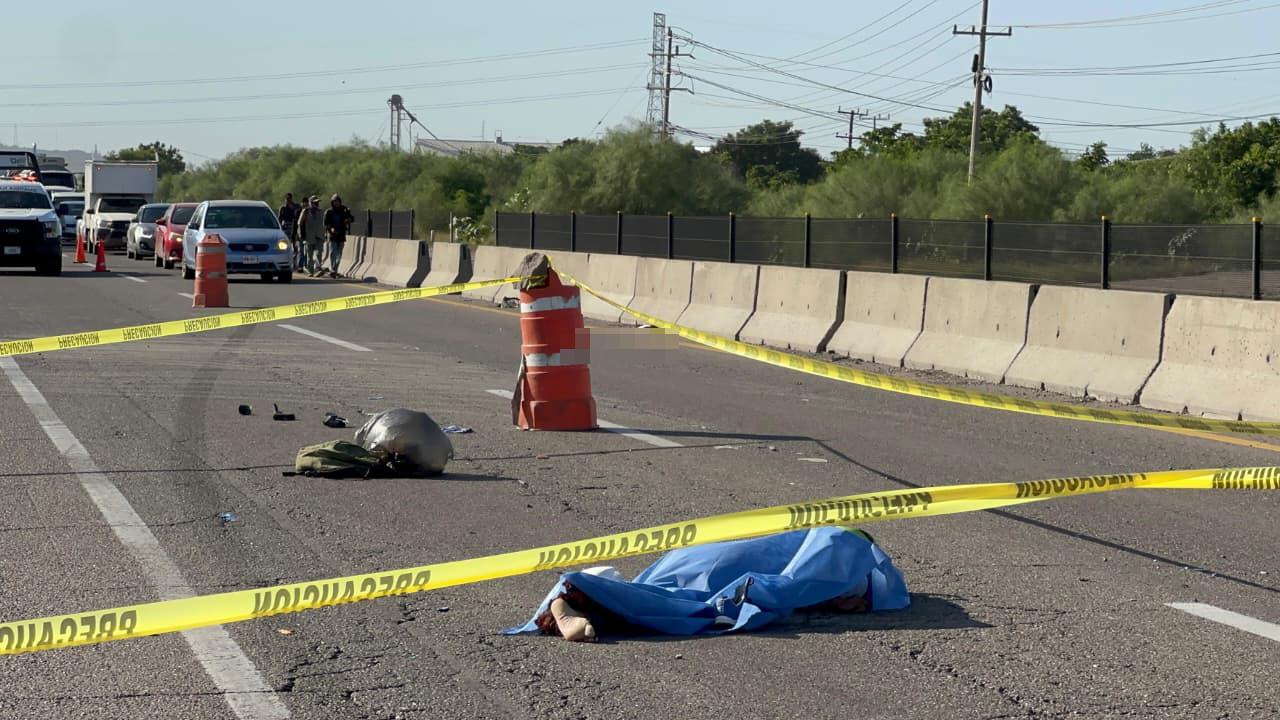 $!Muere motociclista tras ser atropellado por vehículo en la zona industrial de Los Mochis