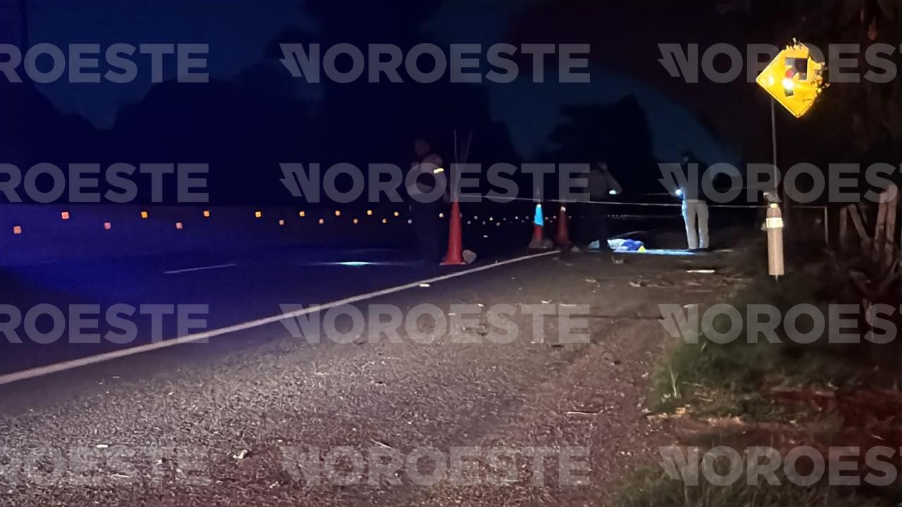 $!Muere un hombre arrollado por La Costerita, a la altura de Aguaruto, en Culiacán