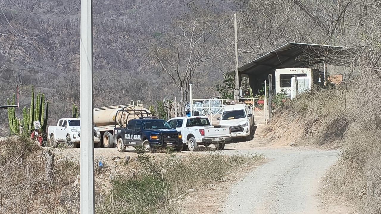 $!Registra mina de Rosario intensa movilización de corporaciones y personal