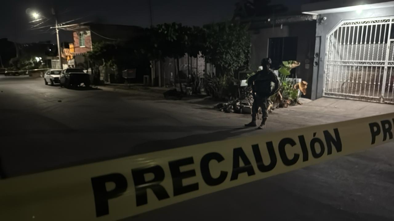 $!Ataque armado deja un muerto y un herido en el fraccionamiento Los Ángeles, en Culiacán