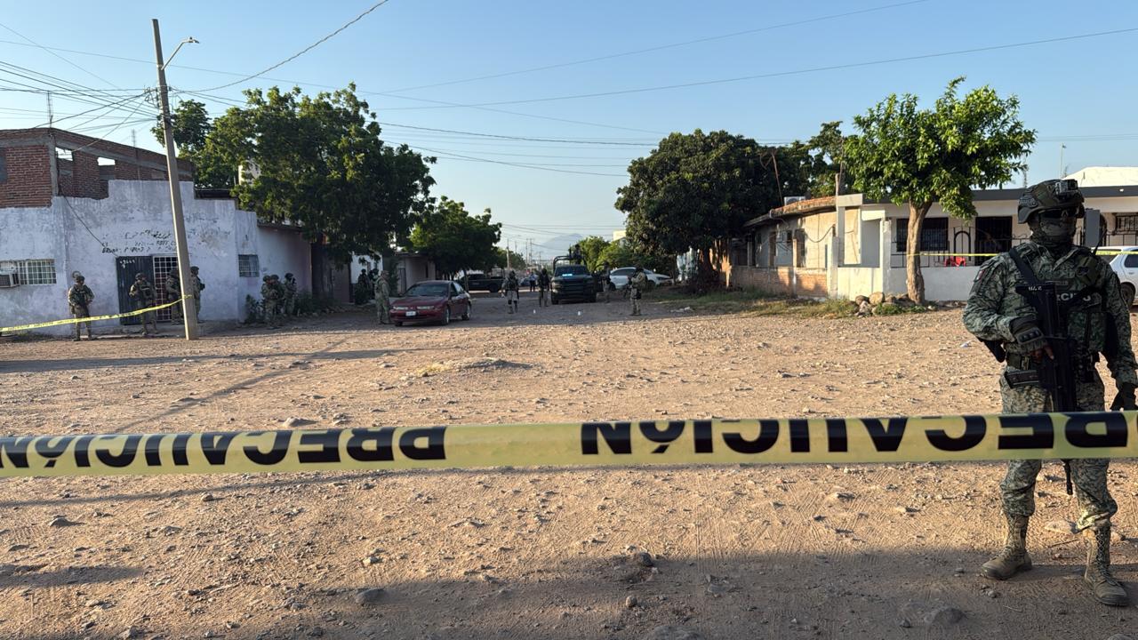 $!Dos ataques armados dejan un hombre sin vida y otro herido en la colonia Esthela Ortiz, en Culiacán