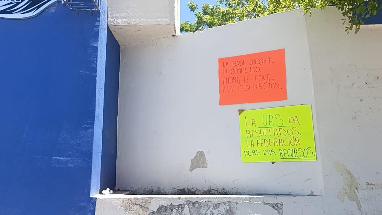 $!Se suma Escuinapa a paro laboral de la UAS
