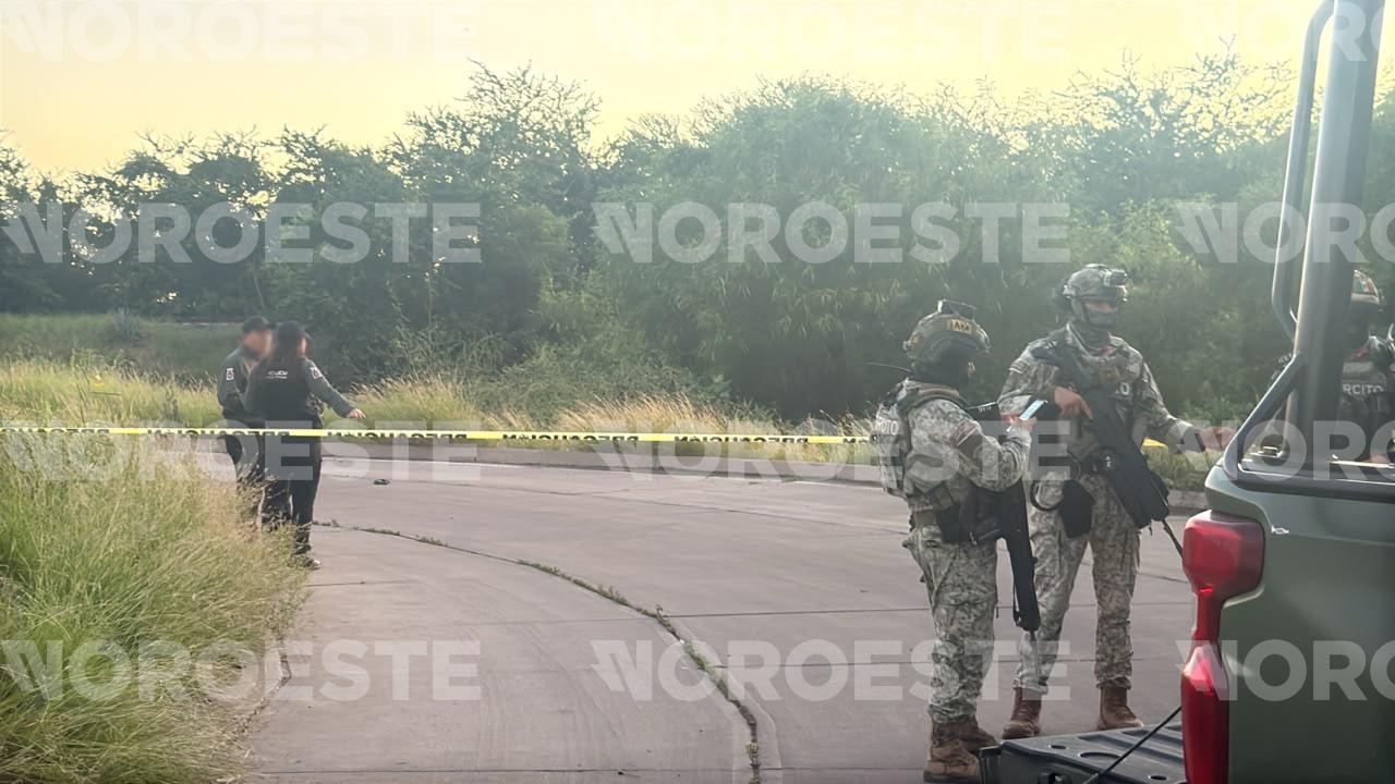 $!Asesinan a un hombre a balazos entre sector Tres Ríos y Juntas del Humaya, en Culiacán