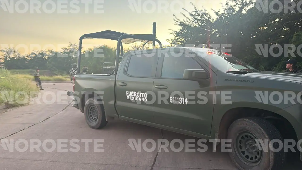 $!Asesinan a un hombre a balazos entre sector Tres Ríos y Juntas del Humaya, en Culiacán