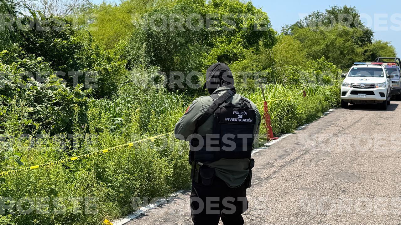 $!Muere motociclista tras un accidente en la carretera Estatal Los Pozos-Caimanero en Rosario