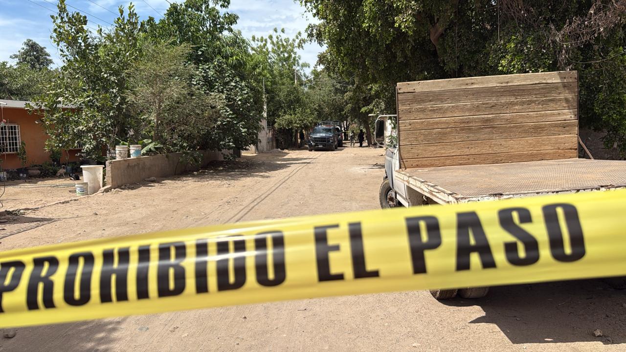 $!Matan a tiros a una persona en colonia Las Cucas, al norte de Culiacán