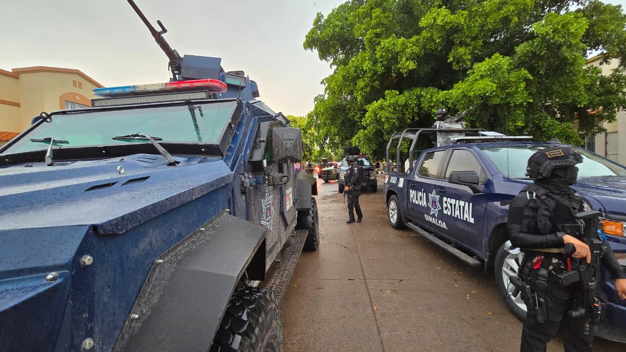 $!Cinco abatidos y un agente estatal herido durante enfrentamiento en Urbivilla del Cedro, en Culiacán