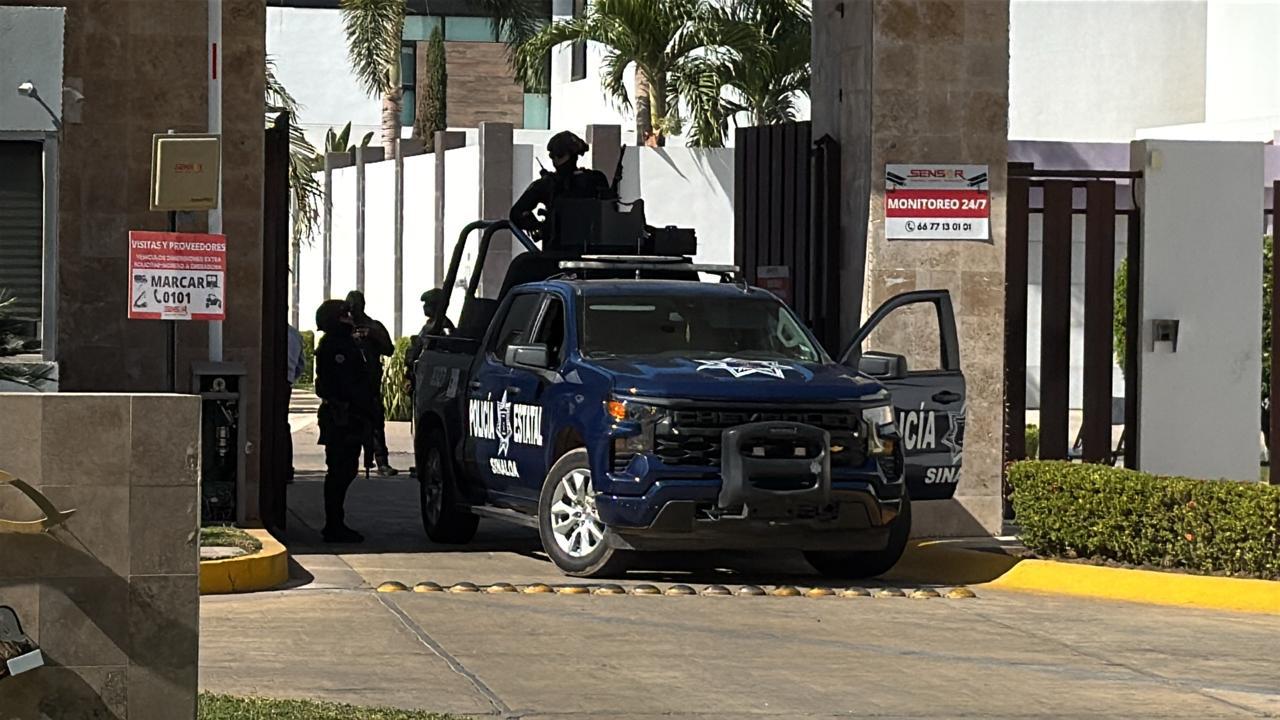 $!Tras despojo de vehículo despliegan operativo en residencial del sector Tres Ríos, en Culiacán