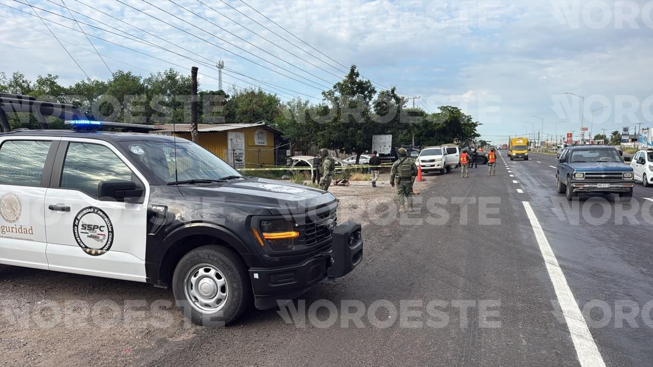 $!Hallan a un hombre ejecutado y maniatado a orillas de La Costerita en Culiacán