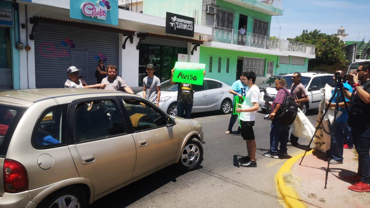 $!Levantan protesta y liberan la Insurgentes en Mazatlán