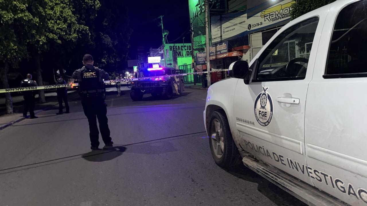 $!Asesinan a un hombre en el primer cuadro de la colonia Centro de Culiacán