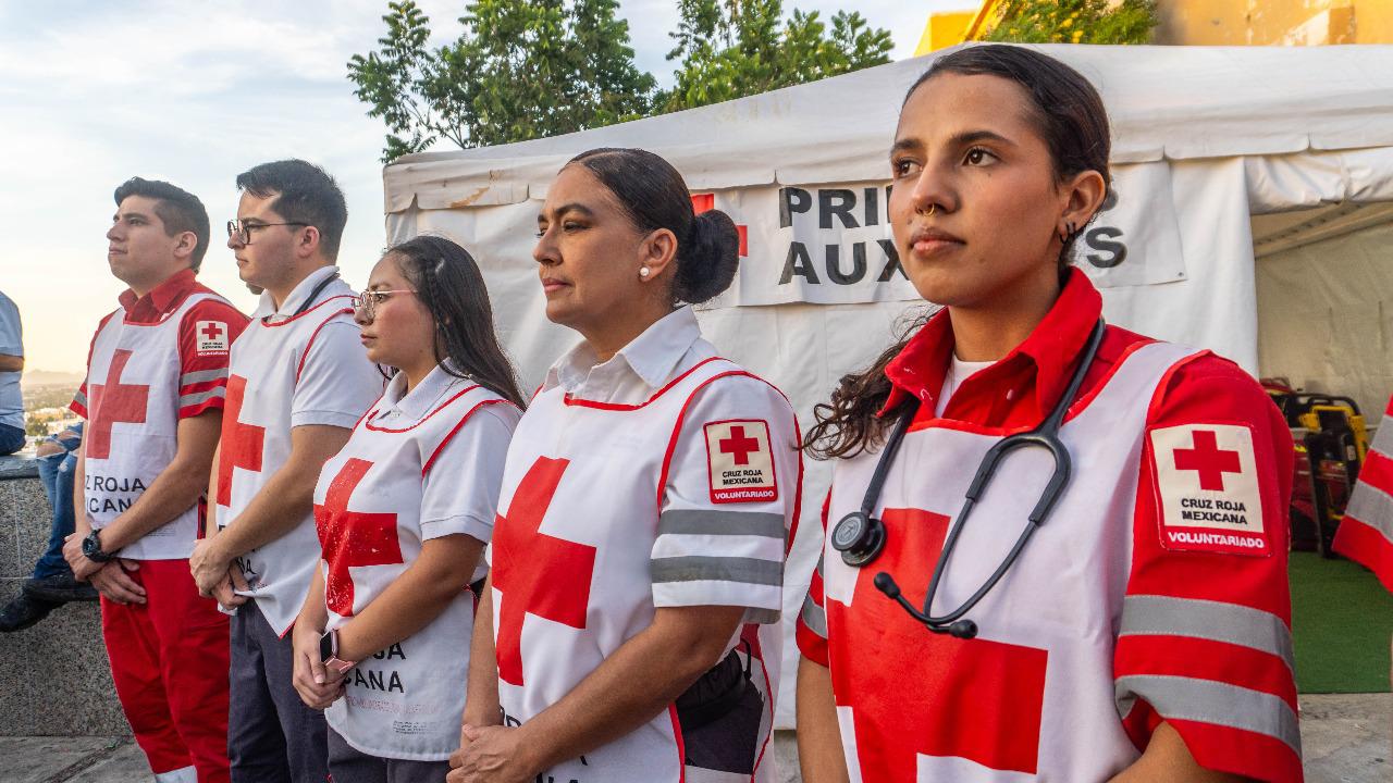 $!Cruz Roja Culiacán brindó 60 atenciones en el Operativo de ‘Día de la Virgen 2025’