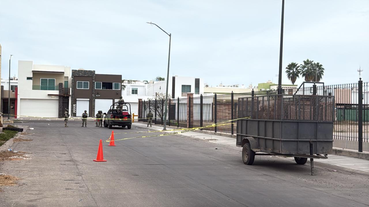 $!Le roban y agreden a balazos a un hombre frente a una iglesia del sector La Conquista, al norte de Culiacán