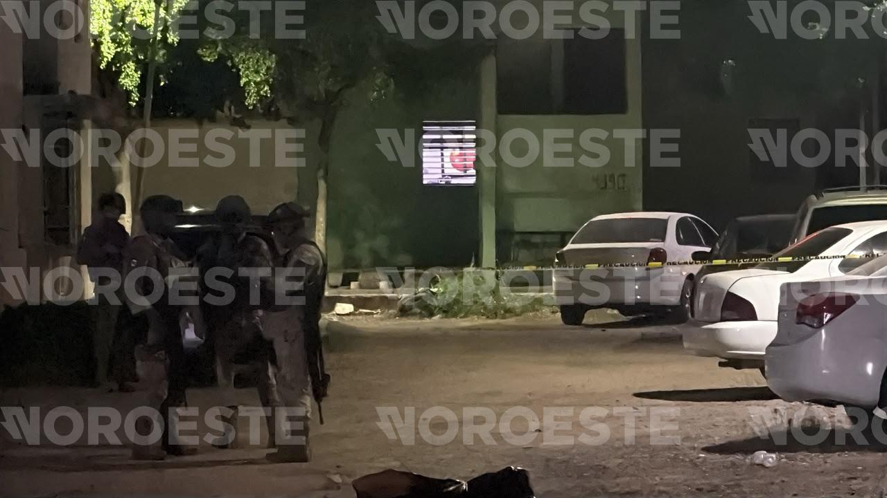 $!Balean a un hombre en andadores del Infonavit Las Flores, en Culiacán