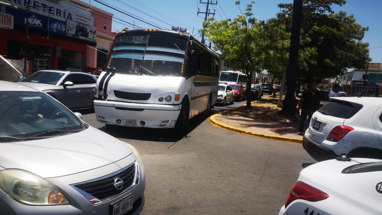 $!Levantan protesta y liberan la Insurgentes en Mazatlán