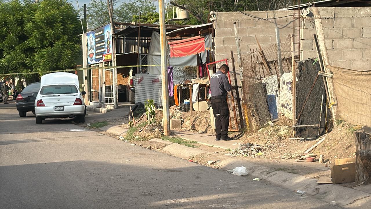 $!Asesinan a balazos a un hombre dentro de una vivienda improvisada en Villa Bonita, en Culiacán