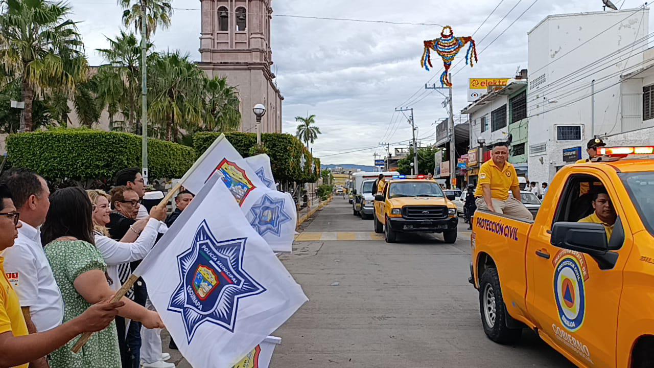 $!Dan banderazo de inicio de operativo Guadalupe-Reyes en Escuinapa