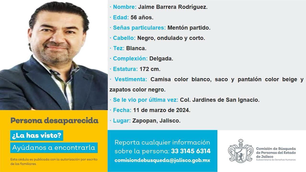 $!Localizan en Zapopan camioneta de periodista Jaime Barrera, reportado como desaparecido