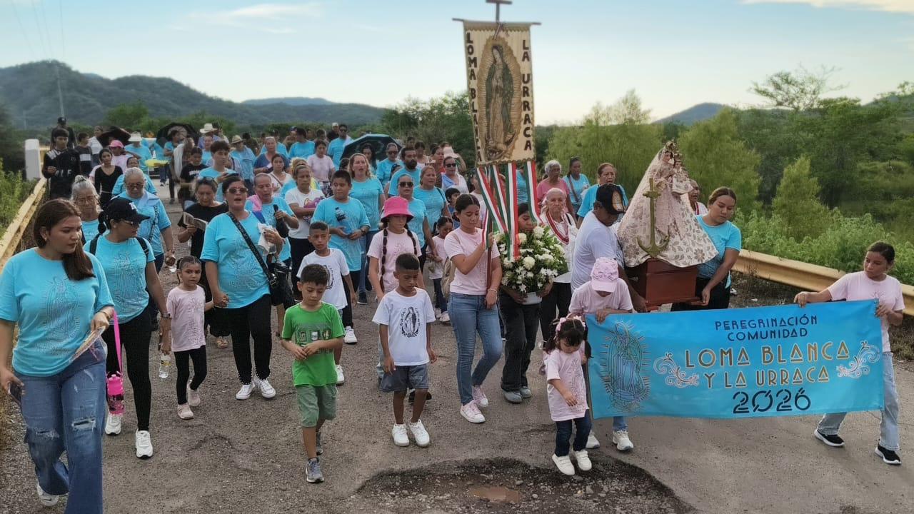 $!Inician novenario en honor a Nuestra Señora de Loreto en Cacalotán, Rosario