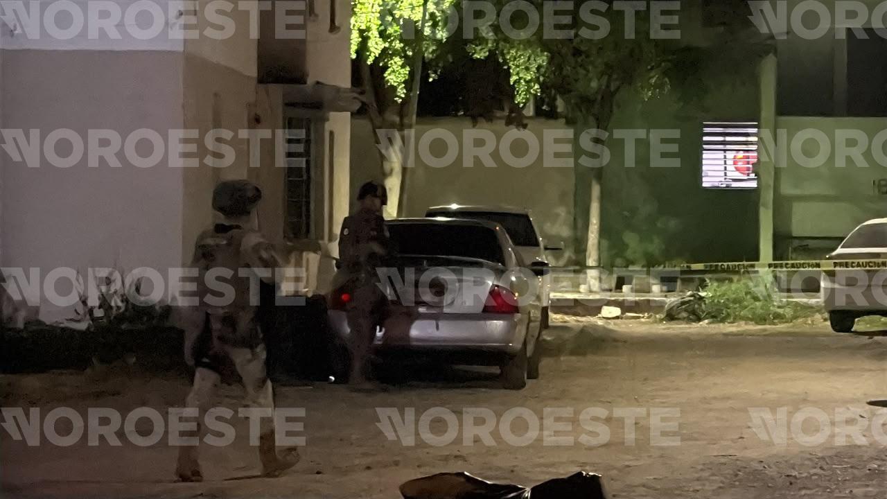 $!Balean a un hombre en andadores del Infonavit Las Flores, en Culiacán