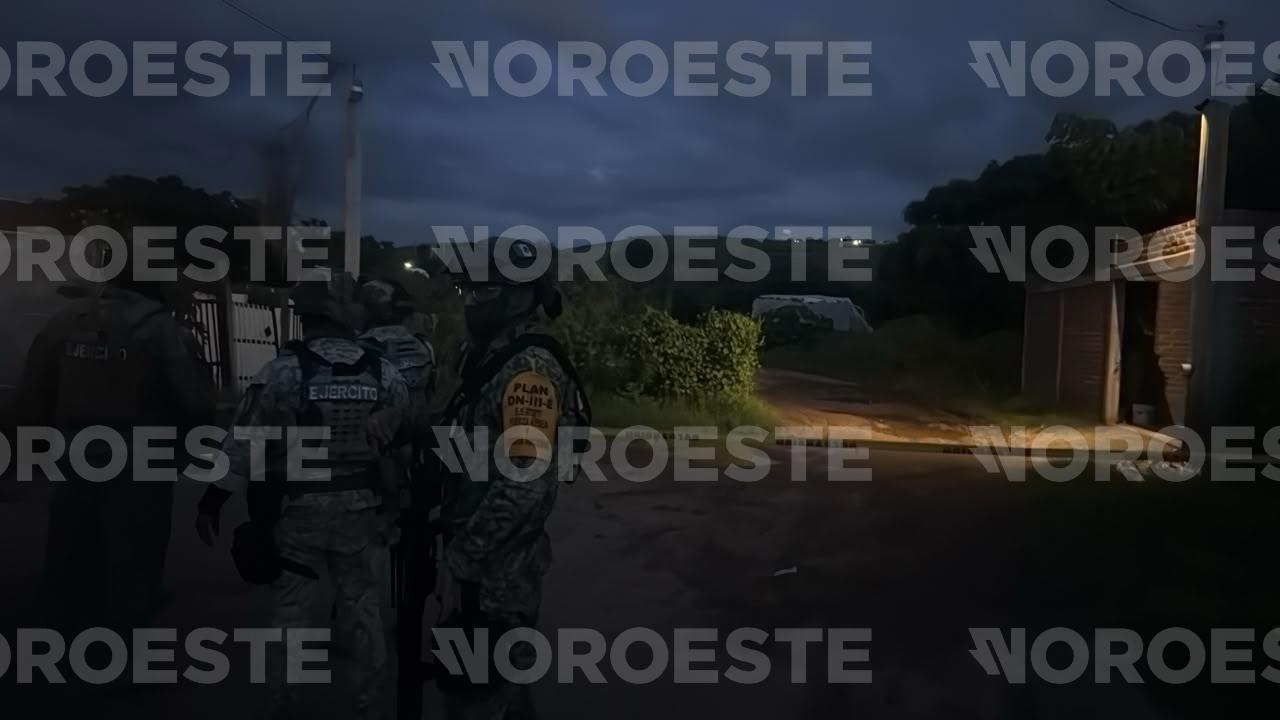 $!Dos muertos y dos heridos deja ataque armado en ladrillera de Los Mezcales, en Culiacán