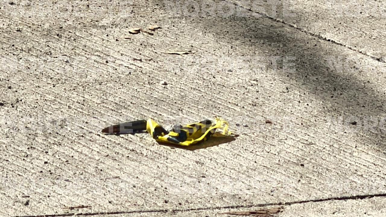$!Disparos de arma larga impactan casa en la colonia Azteca de Mazatlán