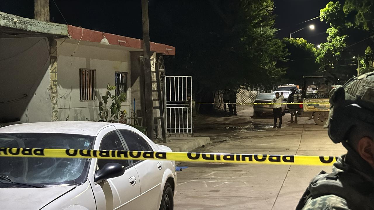 $!A balazos asesinan a hombre en calles de la Toledo Corro, en Culiacán