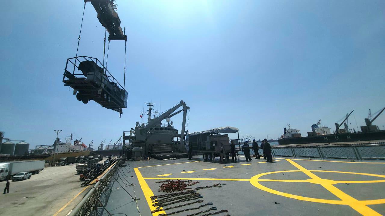 $!Arriban a Venezuela buques de la Armada de México con ayuda humanitaria para apoyar la recuperación de las comunidades afectadas